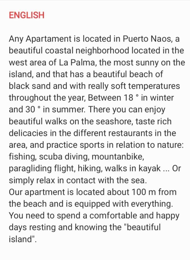 Apartamento Any Puerto De Naos Εξωτερικό φωτογραφία